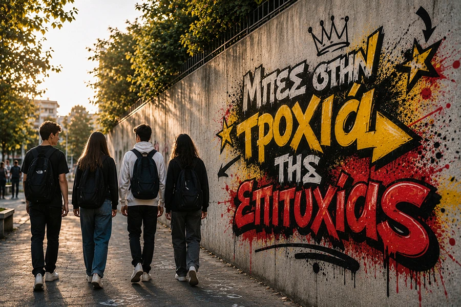 Graffiti Μπες στην τροχιά της επιτυχίας
